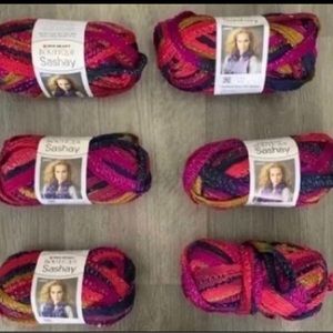 Red Heart Boutique Sashay Yarn- Mambo-6 Skeins 4 more available for purchase
